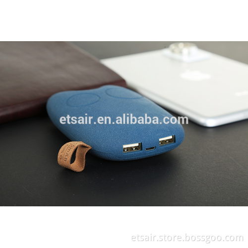 Mini Power Bank Promotion Dual USB 10400mAh 120*68*29mm Portable Source